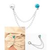 Multipurpose Magnetic Trouser Hem Clips Headscarf Pin Hijab Magnets with Chain Magnetic Clips for Quick Attachment