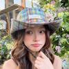 Sun-protective Sun Hat Big Brim Bucket Hat Trendy Fisherman's Hat  for Women