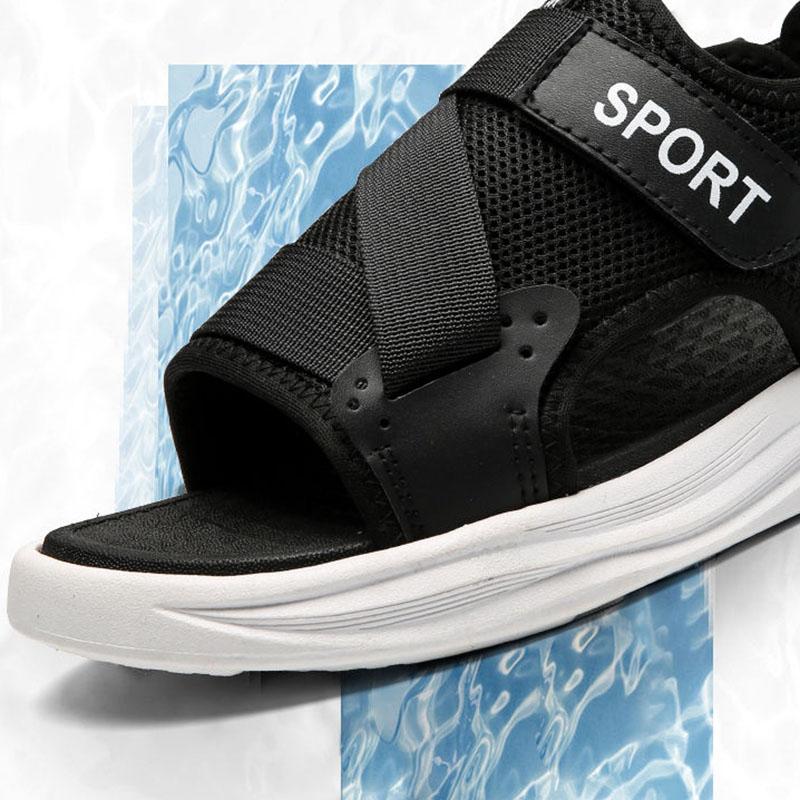 WTEMPO Anti Slip Sandals Men's Dual Purpose Thick Sole Heighten Comfortable Versatile Anti Odor Soft Sole Sports Beach Shoes Dropshipping Wholesale