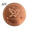 Water Sanitizer for Backyard Bird Baths Bath Copper Disc, Purifier Pure 3 Point Maintenance Tool Support, 4 Inch Purification Disc Outdoor Garden
