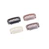 In-Stock 6-Tooth U-Shaped Wig Clips for Hair Extensions and Bangs
