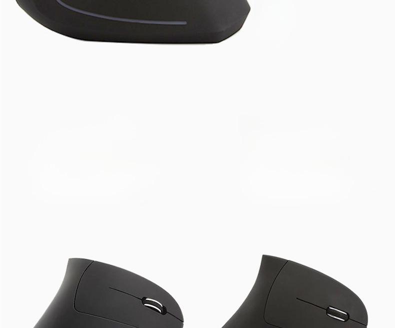 Fifth-Generation Rechargeable Vertical Ergonomic Optical Mouse (Left & Right-Handed)