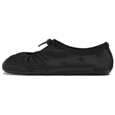 Vintage Comfortable Buckle Adjustable Closure Sports Ballet Casual Flats Women Flats Black 15213510800