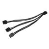 12VHPWR PCIE 5.0 Type A 90 Degree Extension Cable 12VHPWR 12+4Pin to 3x8Pin GPU Cable for 3090Ti 4090 4080 Graphics Card