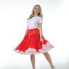 Adult Lolita Super Puffy Hexagonal Mesh Skirt Petticoat for Cosplay Dance