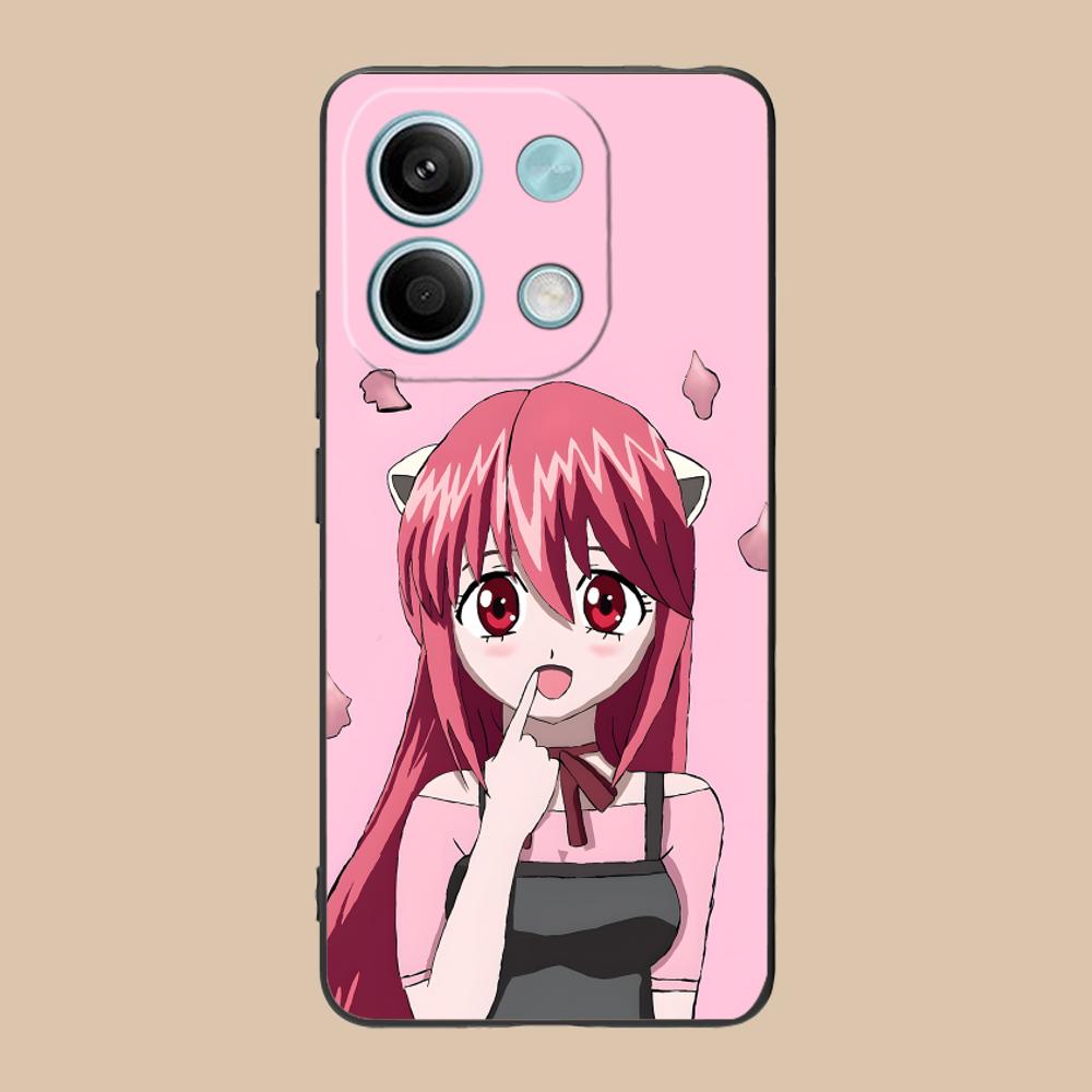 Elfen Lied Lucy Phone Case for POCO M6 M5 M4 M3 X7 X6 X5 X4 X3 F6 F5 F4 Pro GT 5G Colour Printing Cover Pretty Smartphone