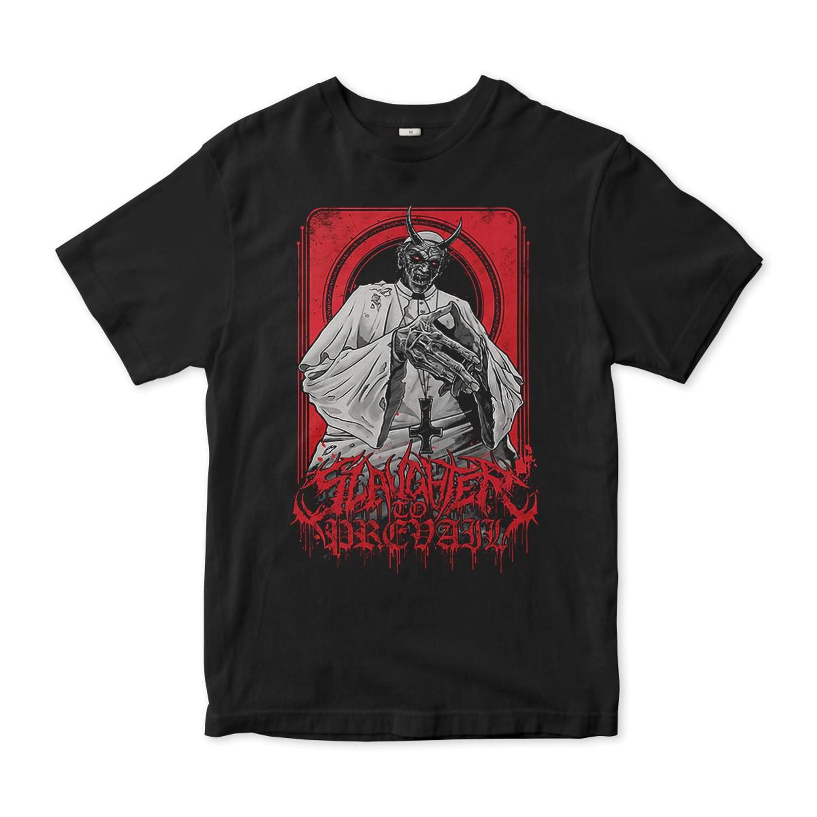 Slaughter to Prevail Preacher Of Depravity T-Shirt, Men s and Women s Sizes Tee (SLG-742120) 2XL