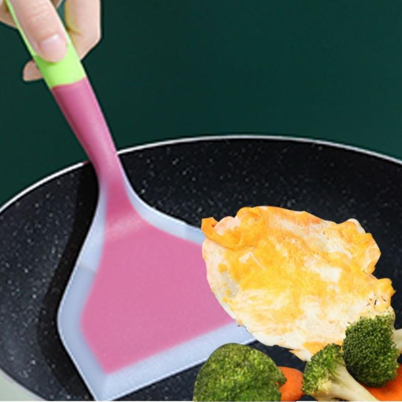 Pancake Silica Gel Spatula High-temperature Resistant Non-stick Pot Baking Spatula Kitchen Cooking Shovels Bakewares