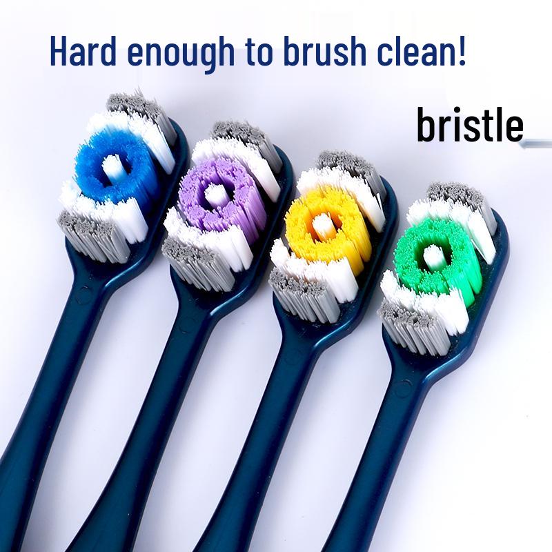 Durable Toothbrush Pack: Men's, Women's & Family – Extra Hard, Medium & Soft Bristles