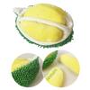 Plush Durian Dog Toy Squeaky Durian Interactive Dog Chew Toy Treat Hiding Snuffle Puzzle Toy for Dogs Mental Stimulation