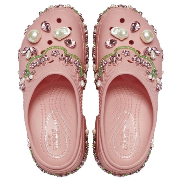 Crocs Zoccolo Siren Simone Rocha Rosa Cipria 210142-78U
