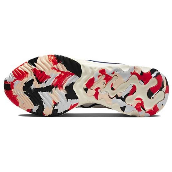 Nike React Miler 3 Low Bianco Rosso Scarlatto Ossidiana - DD0490-103