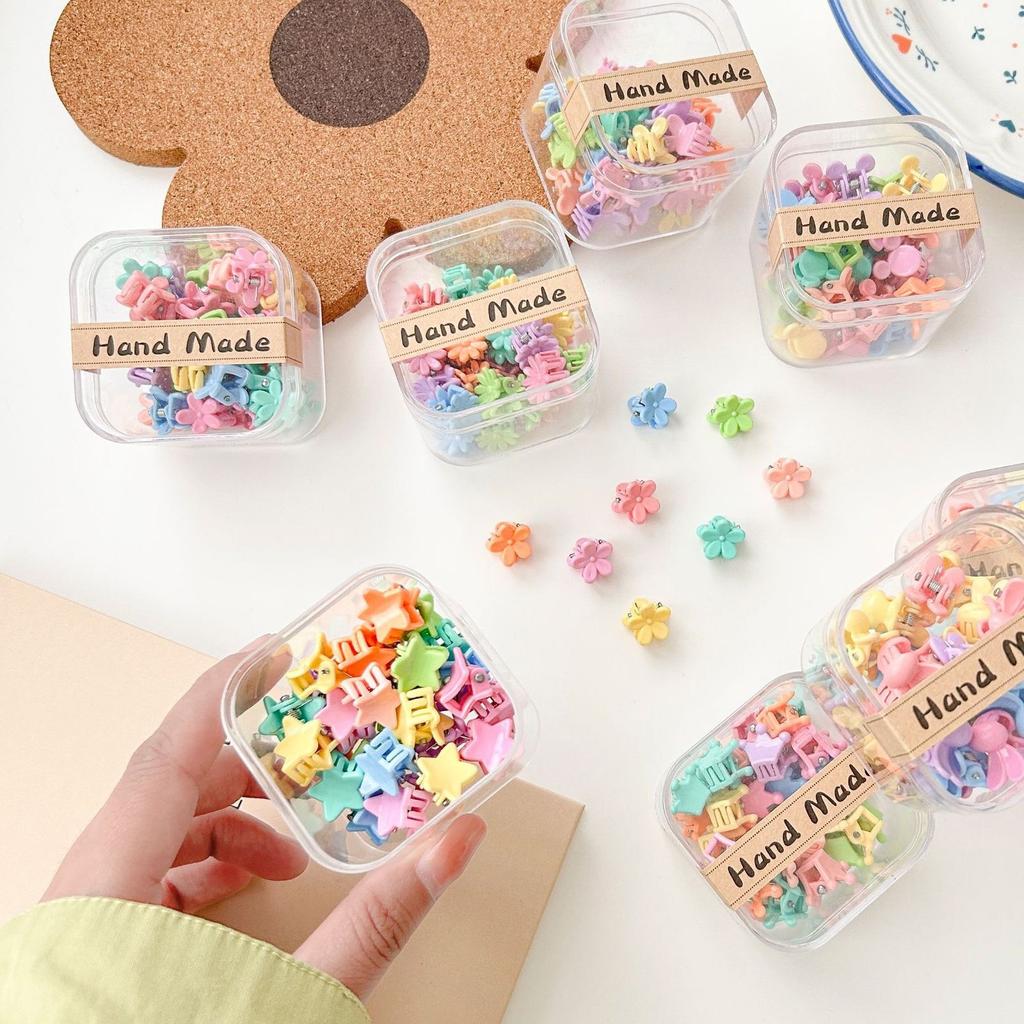 Star Hair Claw Clip Flowering Hair Claw Clamp Heart Butterfly Hair Catch Barrettes Strong Hold Hairpin for Girls