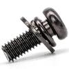 Black Plated Carbon Steel Pan Head Combination Screws M3/M4/M5