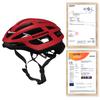 ROCKBROS Fahrradhelm für Rennräder, hochverstellbar, CPSC/CE-zertifiziert, leicht, robust, ultra-belüftet, Größen, Erwachsene, M/L (Rot, M)