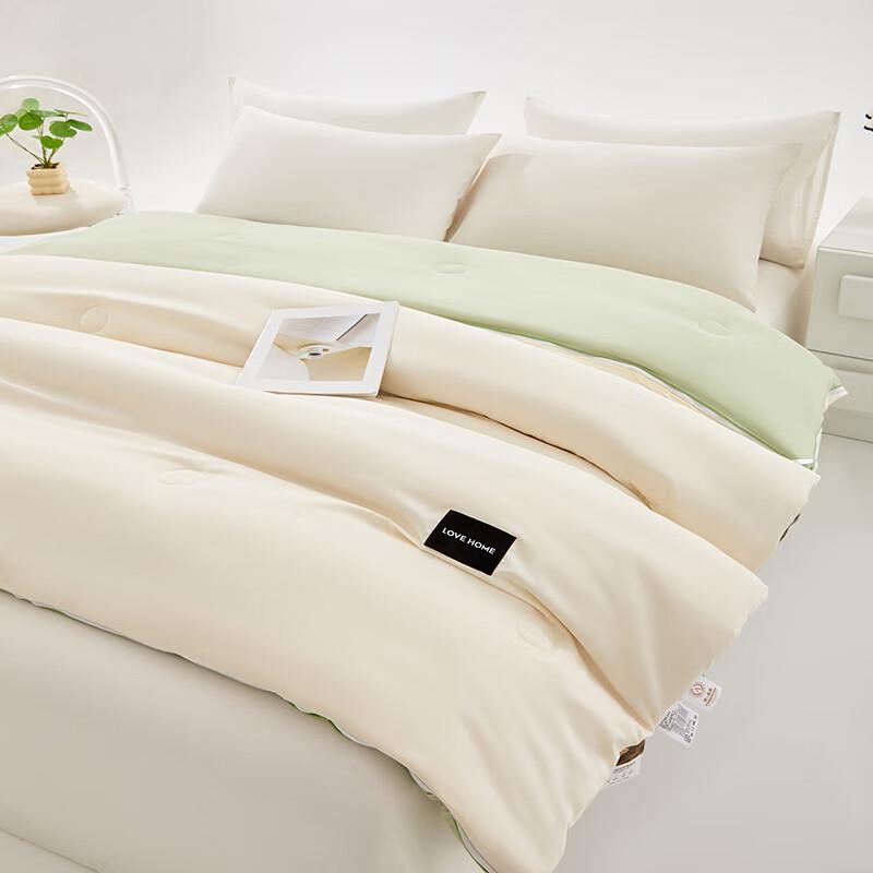 Muji-Inspired Two-Tone Soy Fiber Winter Duvet Insert