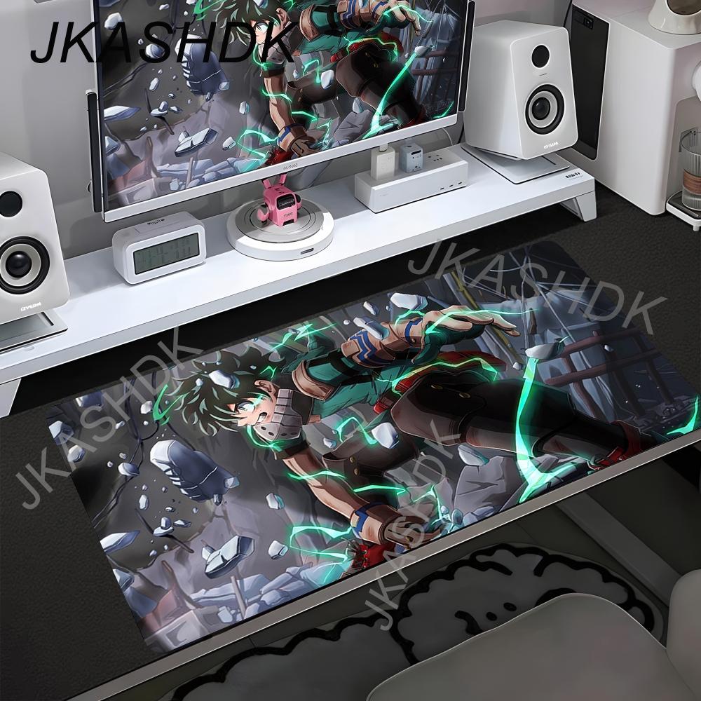 Academia Deku Anime My Hero Mouse Pad Gaming Pc New Custom Large Mousepad XXL 600x350 Mouse Mat Office Anti Slip Carpet Mice Pad