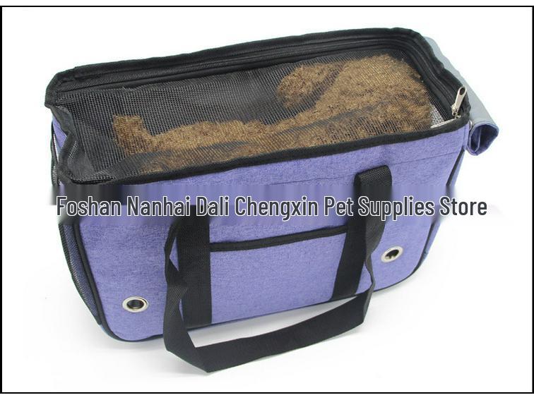 Borsa da Viaggio Portatile per Animali Domestici con Tenda per Cani e Gatti