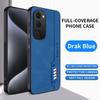 Luxury Nappa Leather Phone Case For Tecno Spark 40 Pro Plus Soft Silicone Bumper Protection Cover For Spark 30 20 40 Pro Go 2024