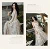 Spring/Summer 2026 Women's Floral Tie-Up Dress: Elegant, Sweet Niche Style, Two-Piece Skirt
