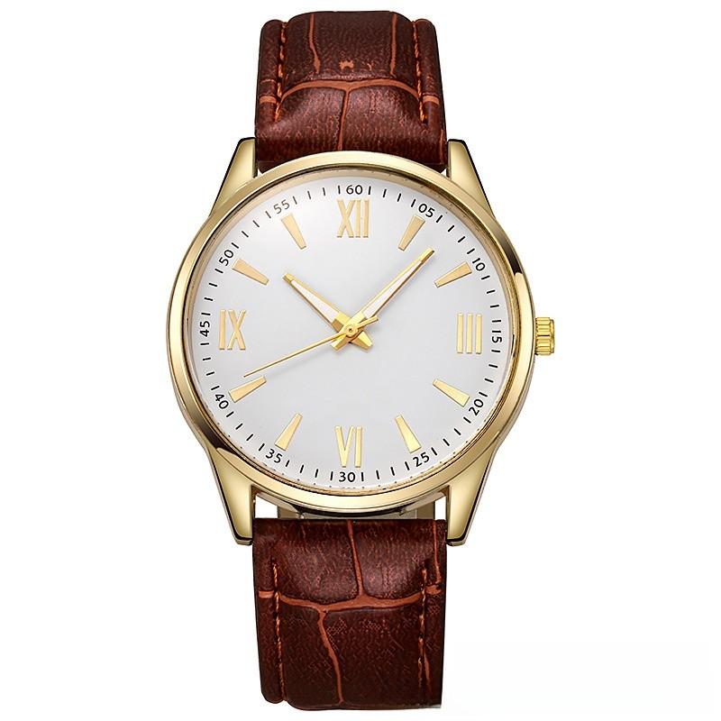 Classic Business Mens Quartz Watch With Sapphire Glass For Formal Office Wear