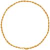 Stainless Steel Gold Rope Chain Necklace Statement Swag 316L Stainless Steel Twisted Necklace Chain
