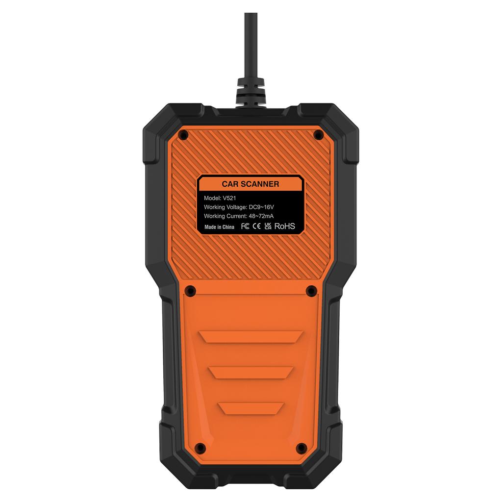V521 Universal OBDII Scanner Professional Car Code Reader Data Print OBDIIEOBDCAN Scan Tool Mode