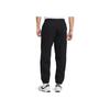 Nike Logo Print Cuffed Knit Joggers Men Bottoms Black DZ6305-010