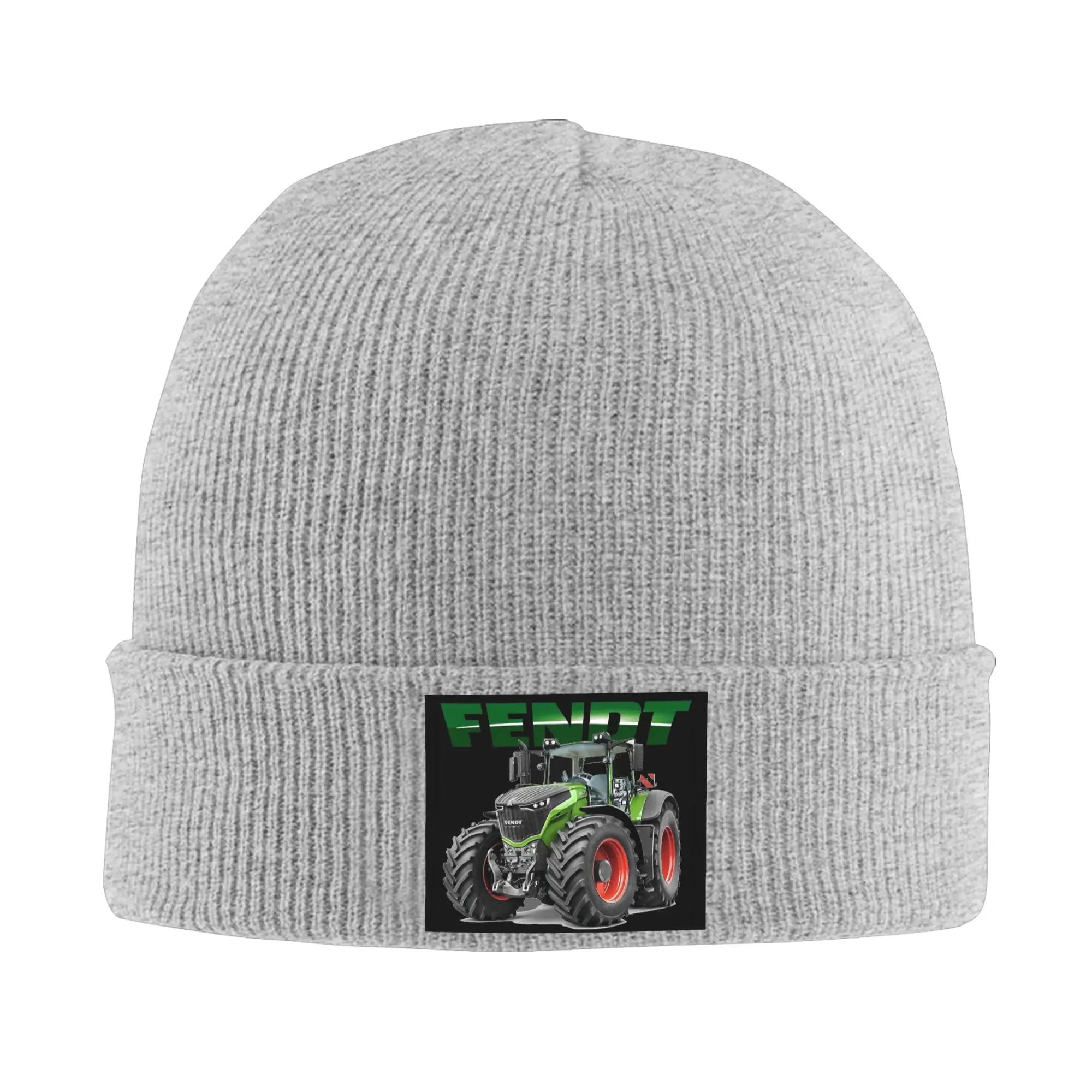 Fendt GerUnisex Tractors Warm Knitted Cap Winter Knit Bonnet Hat Skullies Beanies Hip Hop Caps for Unisex One Size