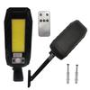 Lampa Solarna Uliczna Latarnia 120Led Cob +Uchwyt