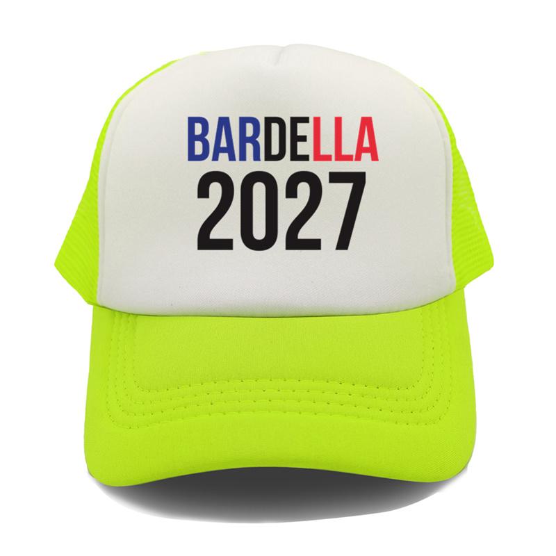 Bardella Baseball Cap President Election France Casual Women Men Hip Hop Mesh Snapback Trucker Hat Dad Gift MZ