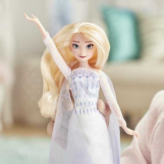 DISNEY LA REINE DES NEIGES - Poupée Elsa chantante Tenue de Reine - chante « Je te cherche » du film