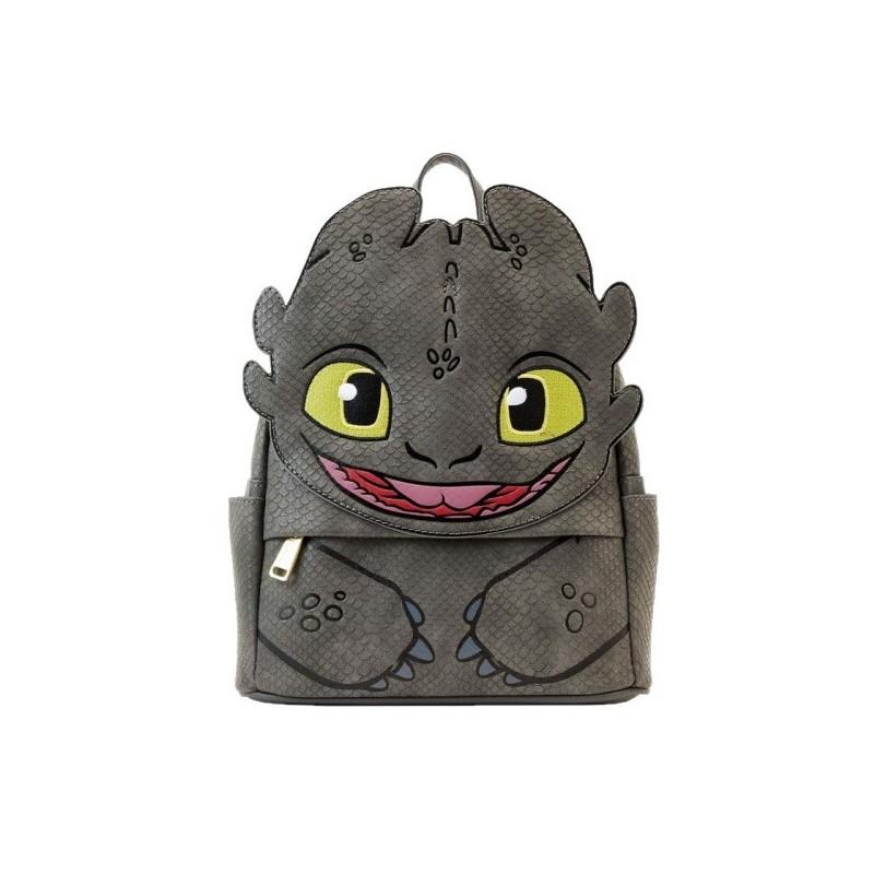How To Train Your Dragon Toothless School Bag With Lightweight Plastic Construction For Teens And Kids