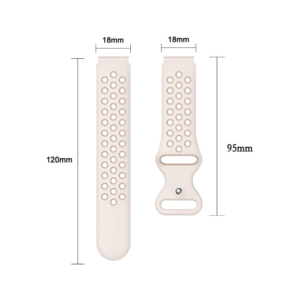 18mm Silicone Strap for Huawei GT6 41mm Sport Two-color Men Women Wristband for Huawei GT6 5 4 41mm GT5 Pro 42mm Watch Band
