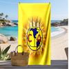 Club America Printed Quick Dry Beach Towel Super Absorbent Soft Lightweight Bath Towel for Pool Summer Travel