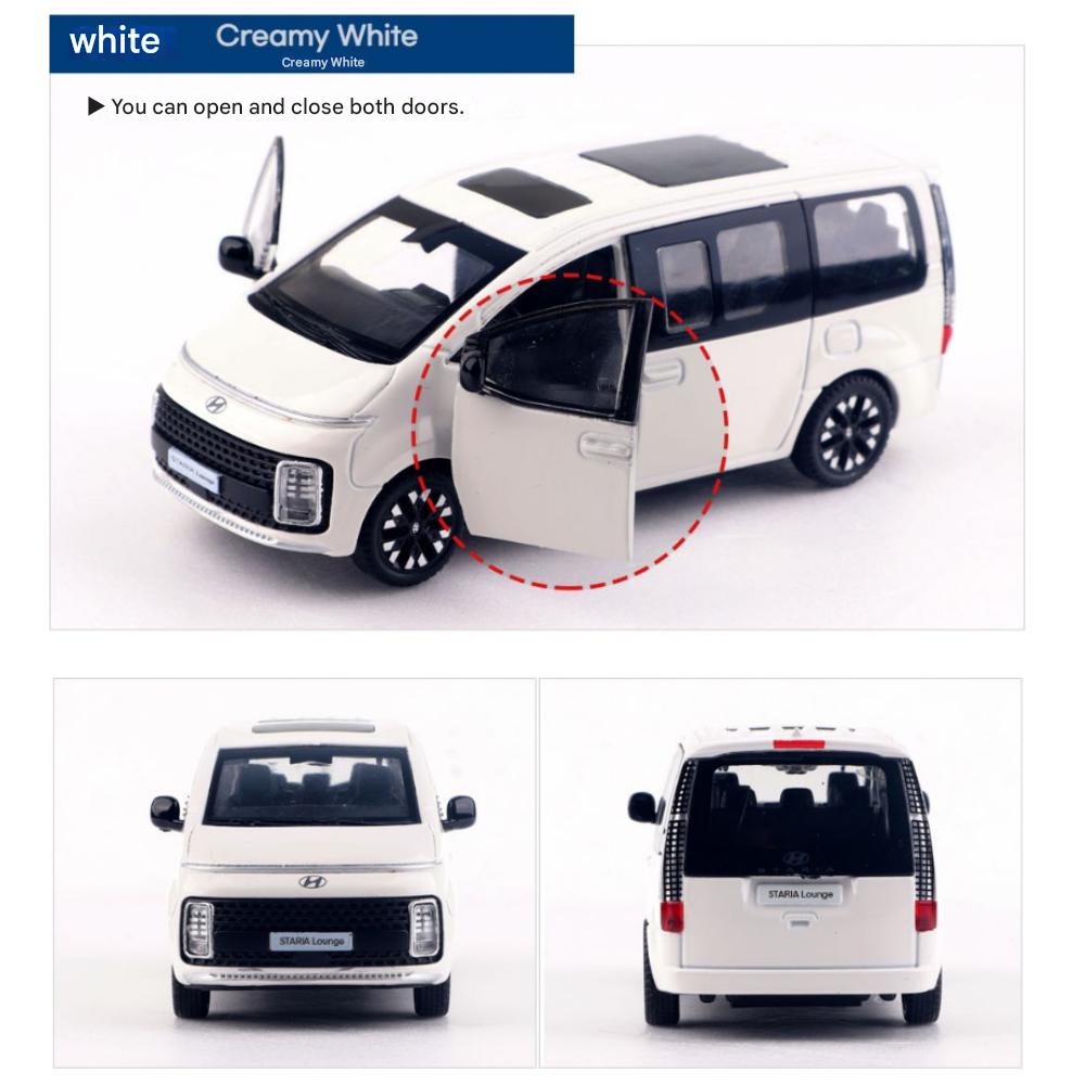 Hyundai Staria Rounds Металлическая мини-машинка с инерционным механизмом