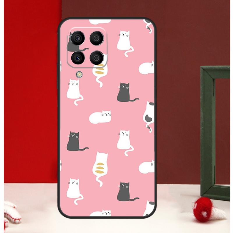 Lustige Katzen-Collage Hülle Für Samsung Galaxy M56 M36 M16 M31 M21 M13 M33 M53 M15 M35 M55 M12 M32 M52 M14 M34 M54