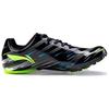 LiNing unisex low-top running shoes black-green round toe lace-up shock absorbing slip resistant LJJP165-1