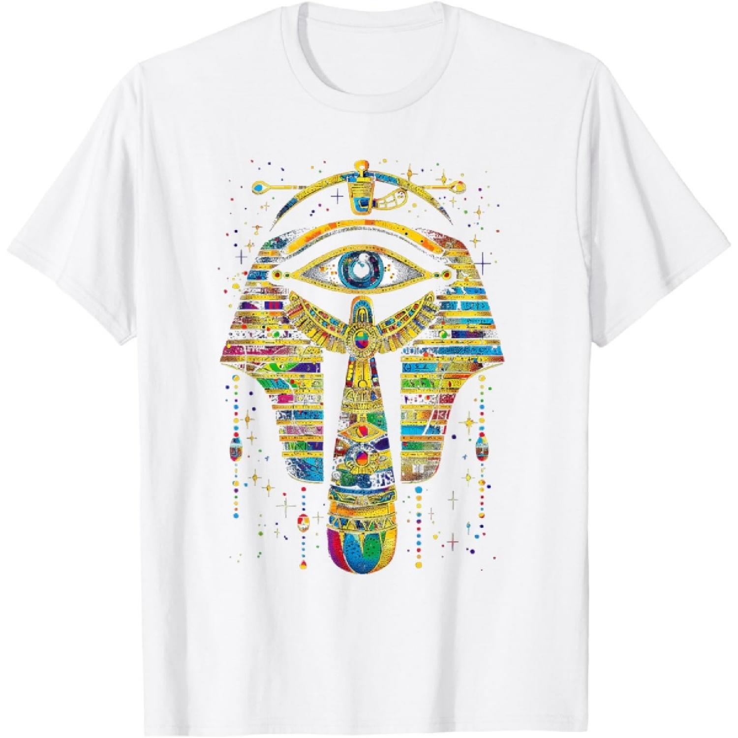 египетский глаз древний фараон сфинкс египетская футболка(6) S