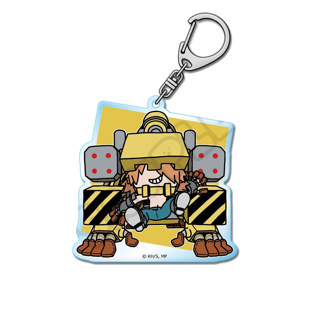 TV Anime Hero First Edition Acrylic Keychain M G "My Academia" [Power Loader] Everyone's Mochocho!