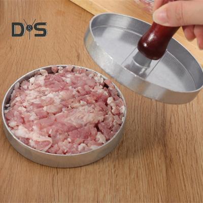 Hamburger-Pressform, antihaftbeschichtet, lebensmittelecht, wiederverwendbarer Wurst-Patty-Burger-Smasher für Zuhause und Camping
