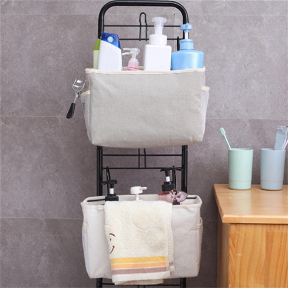 Buy 1 Pcs Multi-compartment Storage Hanging Bag Multifunction Bedside ...