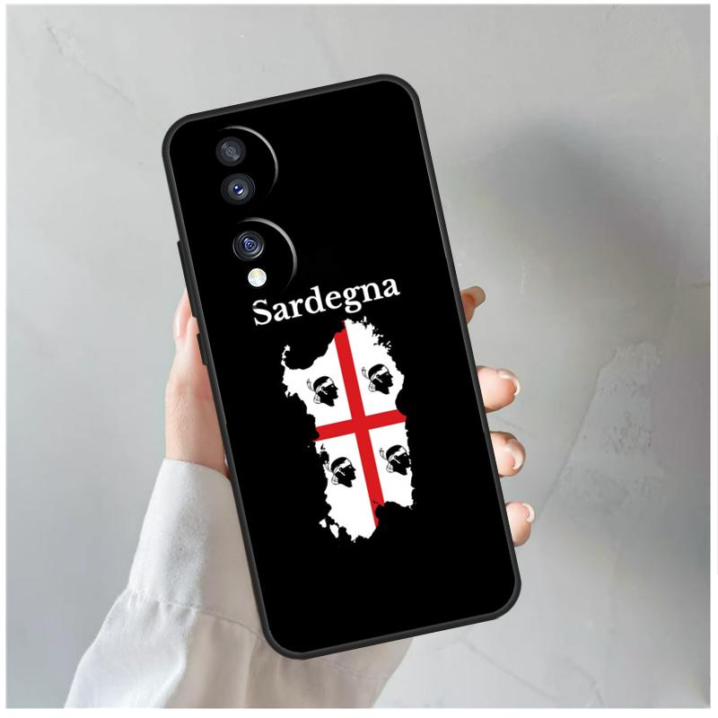 

Flag of Sardinia Case For Honor X9a X8a X6a X7a X6 X7 X8 X9 X9b X8b Honor 70 50 90 Lite Magic 5 6 Pro Cover Honor 90 Lite