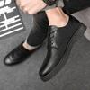 Men Dress Shoes New Luxury Oxford Classic Business Leather Shoes Brand Soft Driving Shoe High Quality Men Party Shoes
