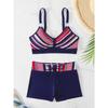 2026 High Waist Bikinis Women Sports Swimwear Print Bathing Suit Female Padded Beach Wear Bathers Swimming Swimsuit Summer
