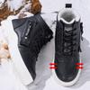 Women's Cross-border Height Increasing Cotton Boots, New Plus Size Fashion Thick Sole Comfort Long Boots, Cold-proof Warm Winter Boots