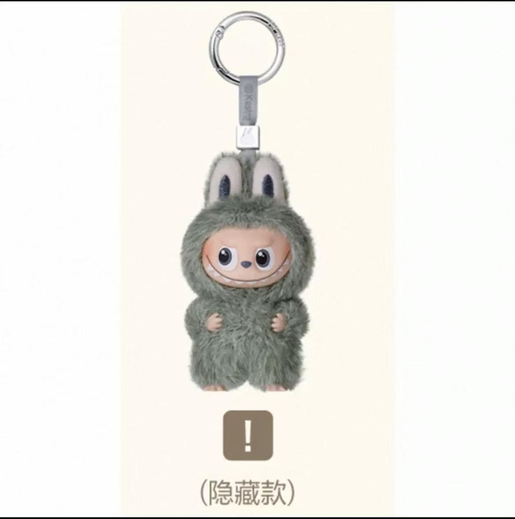 Cute Labubu New 4th Gen Mini Vinyl - Face Plush Blind Box: Ideal Backpack Accessory, Keychain & Christmas Gift, Also a Fun Children's Hand Puppet Toy
