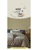 Retro Wabi-Sabi Pure Cotton Jacquard Four-Piece Bedding Set - Vintage High-End Feel Sheets & Duvet Covers