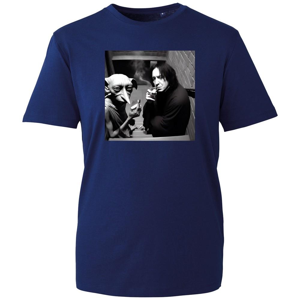 Vintage Meme Photo Tshirt Funny Wizard Movie Behind The Scenes Unisexs Graphic Tee S