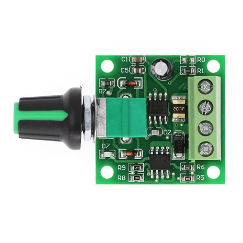 1.5-12V 2A PWM Motor Speed Regulator 1.8V 3V 5V 6V 12V Support Microcontroller Control Speed Controller Driver